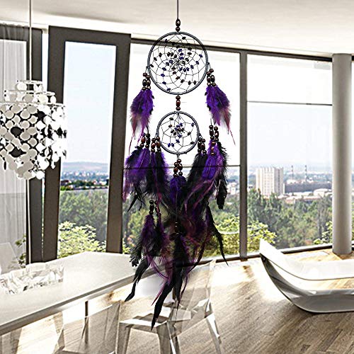 Elegant Handmade Feather Dreamcatcher