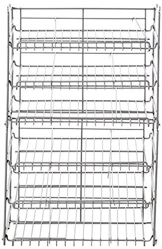 Kitchen Organizer, Durable Steel Construction, Stackable or Side-by-Side