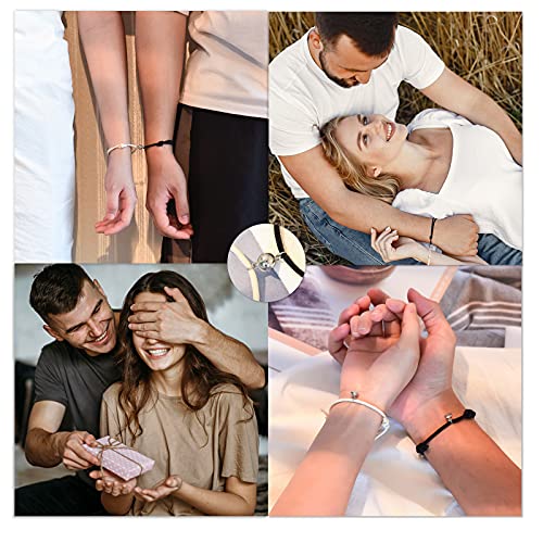 Magnetic Couples Bracelets for  Couples Gift for Valentines Day