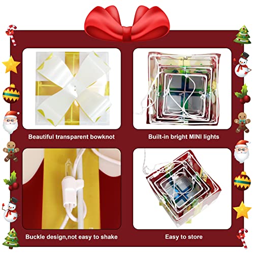 Christmas Lighted Boxes Decoration