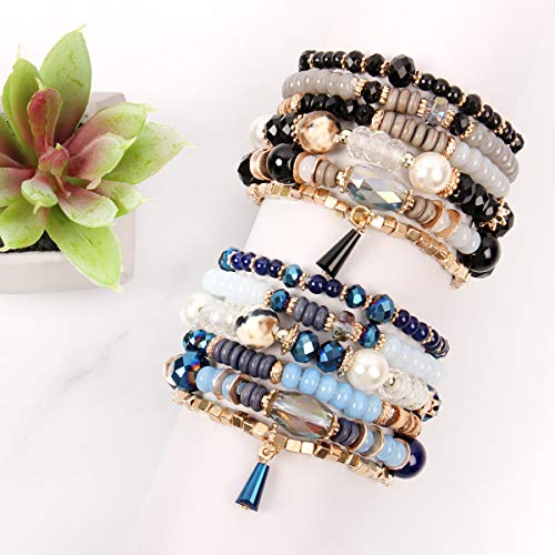 Bead Multi Layer Versatile Statement Bracelets for Women