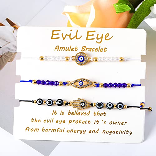 Evil Eye Bracelets Best Friend Bracelets Matching Couple Bracelet for Relationship