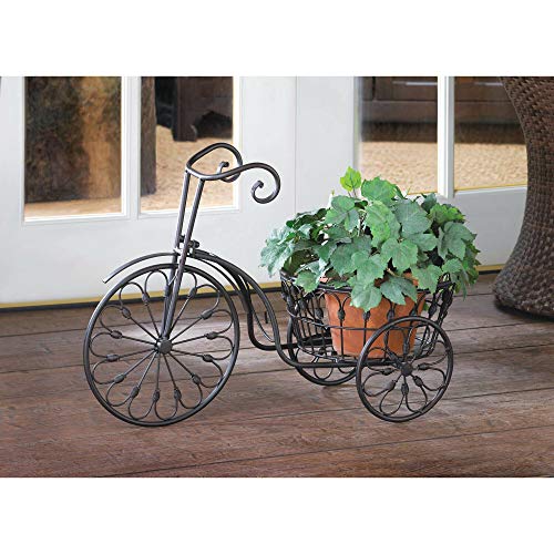 Nostalgic Bicycle Home Garden Decor Iron Plant Stand