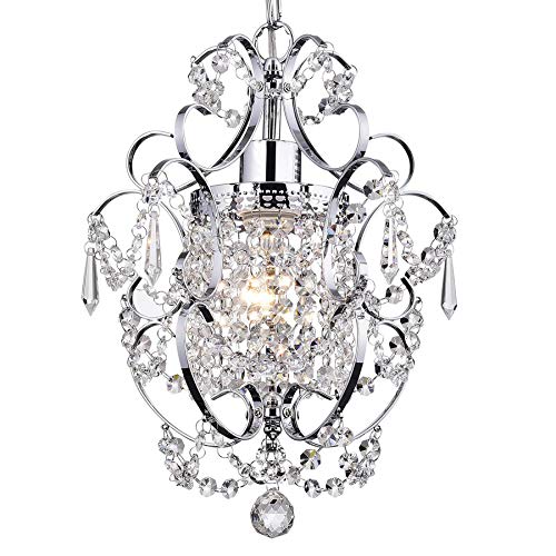 Elegant Mini Crystal Chandeliers Lighting 1-Light