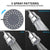 High Pressure Shower Head Filter, 2-IN-1 15 Stages High Output Softener Showerhead w/ Filter Cartridge