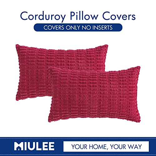 Pack of 2 Decorative Fall Throw Pillow Covers 18x18 Inch Pillow for Sofa Living Room Couch Bed