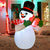 5 FT Christmas Inflatables Snowman w/ LEDs