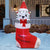 5 FT Christmas Inflatables Xmas Stocking w/ LEDs Decoration