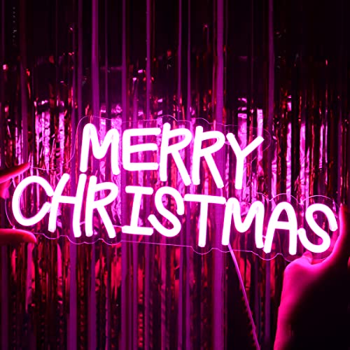 Merry Christmas LED Neon Sign Decoration