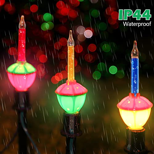 10 Bubble 18 Feet Christmas Pathway Lights Decoration