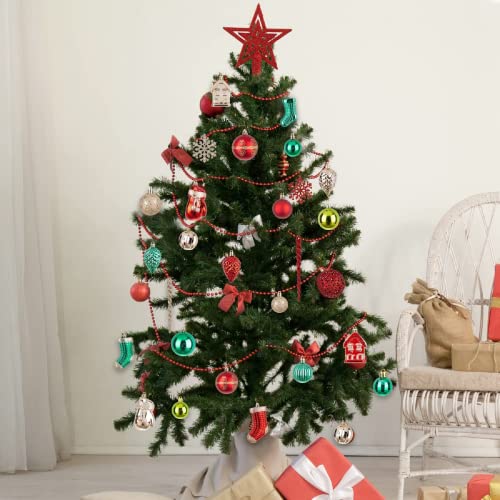 132Pcs Christmas Tree Ornaments