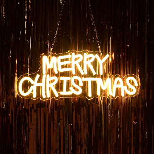 Merry Christmas LED Neon Sign Decoration