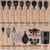 33 PCS Silicone Kitchen Cooking Utensils Set - Wooden Handles