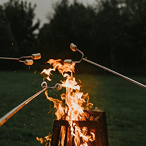 Marshmallow Roasting Sticks  Extend 45" -Smores Sticks for Fire Pit