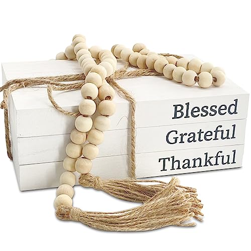 Decorative Books for Home Decor,Faux Books for Decoration,Rustic Farmhouse Decor,Farmhouse Shelf Decor