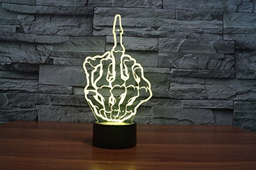 Funny Home Decoration Night Lamp 3D Switch LED Desk Light