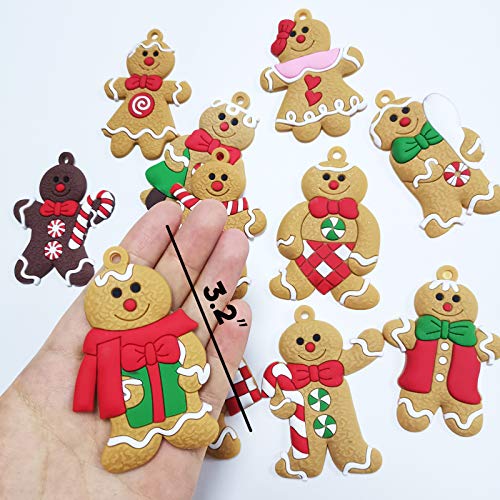 Gingerbread Ornaments for Christmas Tree Decoration