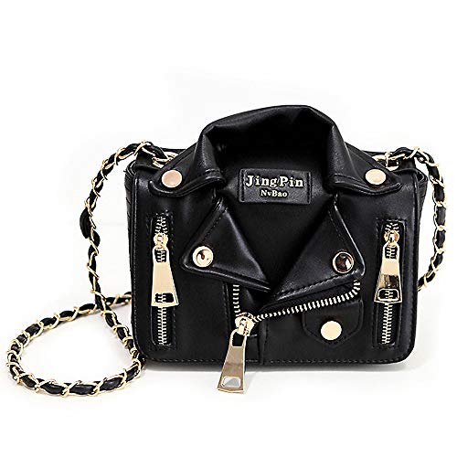 Women Leather Satchel Chain Strap Shoulder Bag Le