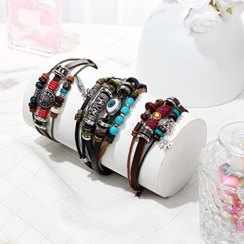 3 Pieces Womens Boho Beaded Bracelets