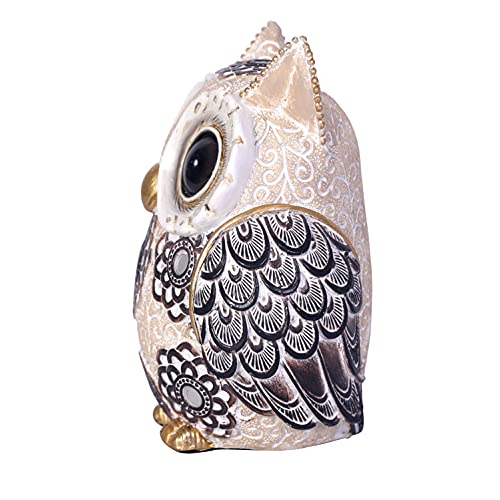 Adorable Big Eyes Owl Figurine for Home Decoration