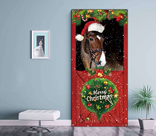 Cute  Christmas Door Cover  Decorations