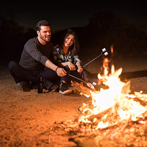 Marshmallow Roasting Sticks  Extend 45" -Smores Sticks for Fire Pit