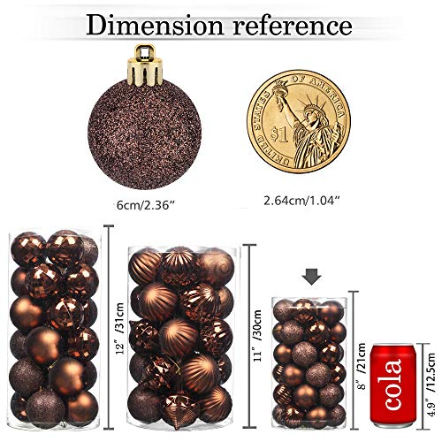 24pcs 2.36in Christmas Balls Decoration