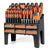 122-Piece Magnetic Screwdriver Set w/ Plastic Rack