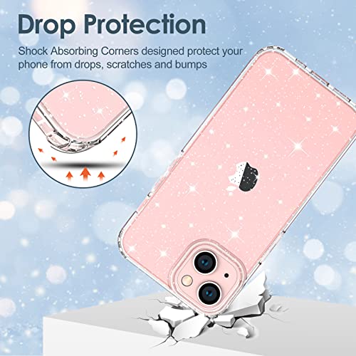 Slim Case for iPhone 13 Soft Liquid Silicone Gel Rubber Bumper, Anti-Scratch Microfiber Lining