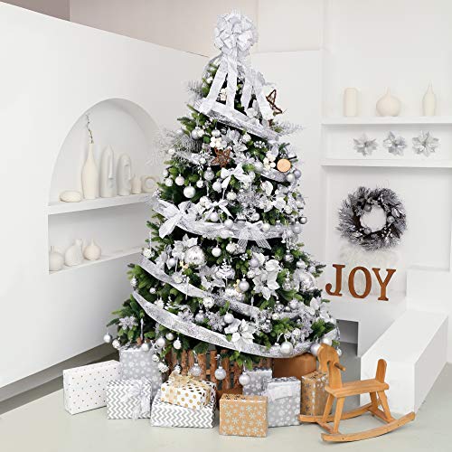 45pcs Christmas Ball Ornaments for Christmas Trees Decorations