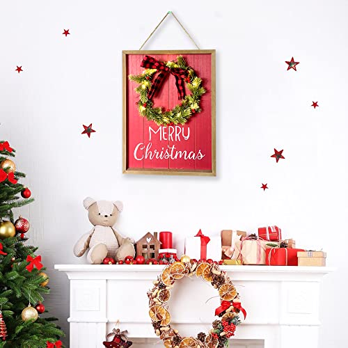 Merry Christmas LED Lighted Hanging Decoration