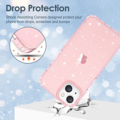 Slim Case for iPhone 13 Soft Liquid Silicone Gel Rubber Bumper, Anti-Scratch Microfiber Lining