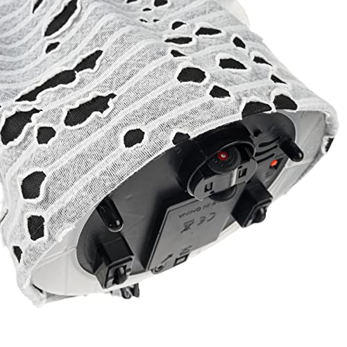 Lighted Halloween Witch's Broom, Spooky Halloween Party Decorations Home Ornament