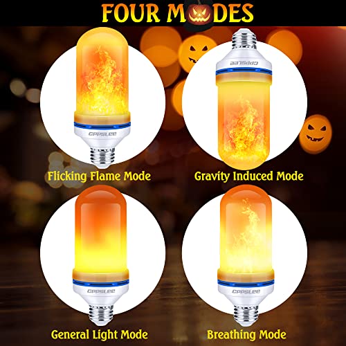 Halloween Decorations LED Flame Light Bulbs