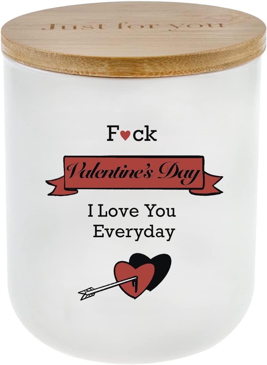 Valentines Day Gifts for Her, Funny Gifts Ideas Vanilla Coconut Candles(11.5oz)