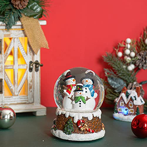 Musical Snow Water Globe Christmas Decoration