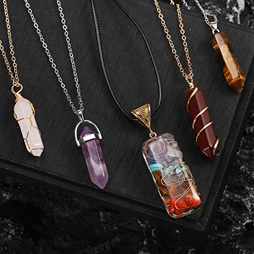 Vintage Crystal Pendant Necklaces for Women