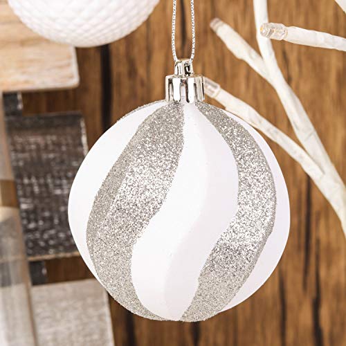 31pcs 2.75in & 1.97in Shatterproof  Balls for  Christmas Decoration