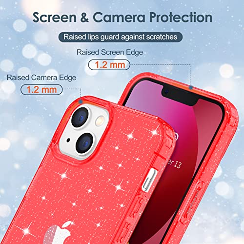 Slim Case for iPhone 13 Soft Liquid Silicone Gel Rubber Bumper, Anti-Scratch Microfiber Lining