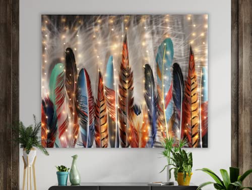 Modern LED Peacock Tapestry