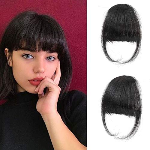 Clip in Air Bangs - Human Hair Extensions