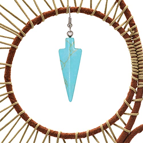 Large Dream Catcher Blue Turquoise Wall Decoration 23"