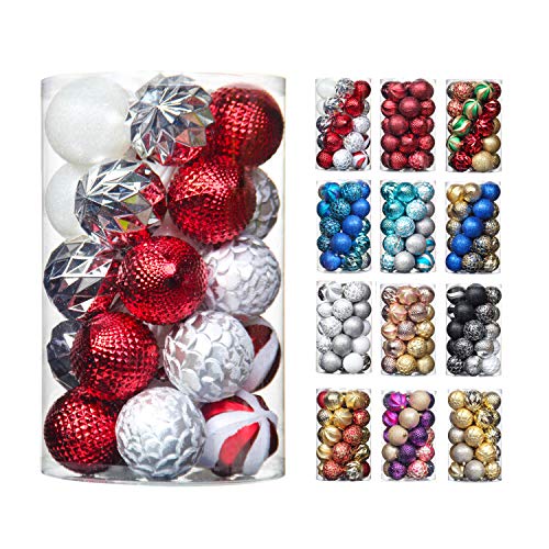 31pcs 2.75in & 1.97in Shatterproof  Balls for  Christmas Decoration