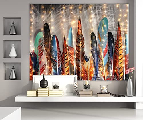 Modern LED Peacock Tapestry
