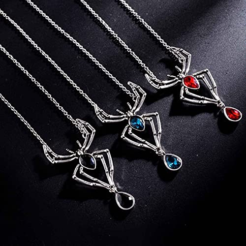 Halloween Vintage Gothic Spider Necklace for Women