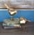 Large Modern Style Metallic Gold Bird Figurines Table Decoration | Set of 2