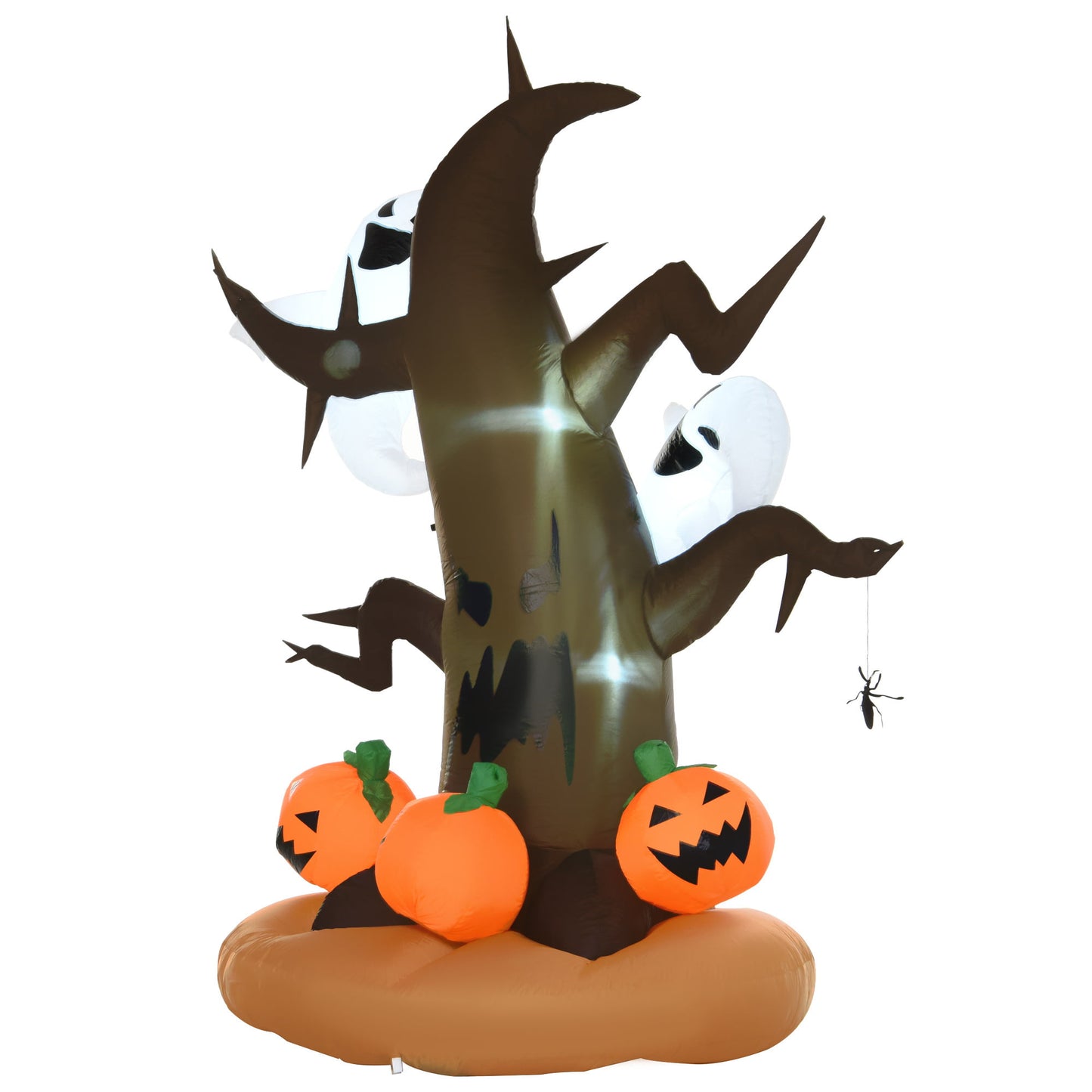 8' Inflatable LED Dead Tree for Halloween Home Decoration