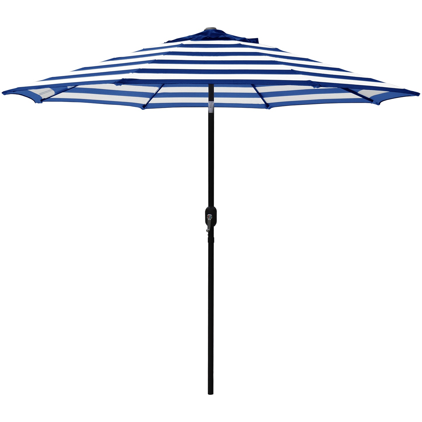 9 ft. Steel Crank & Tilt Market Patio Umbrella