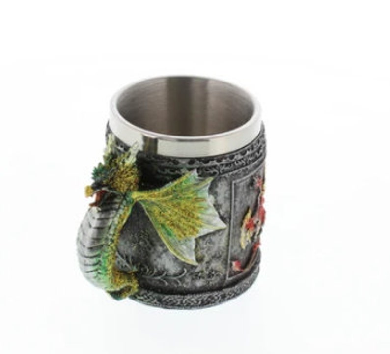 Royal Dragon Mug Serpent Medieval Collectible