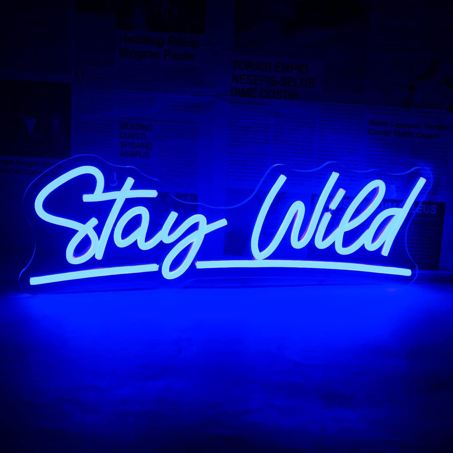 Stay Wild Neon Signs for Wall Decoration